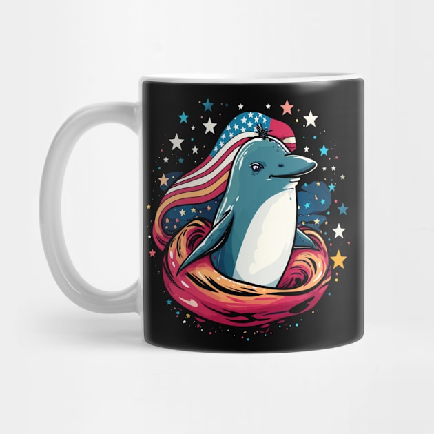 Patriotic Narwhal by JH Mart